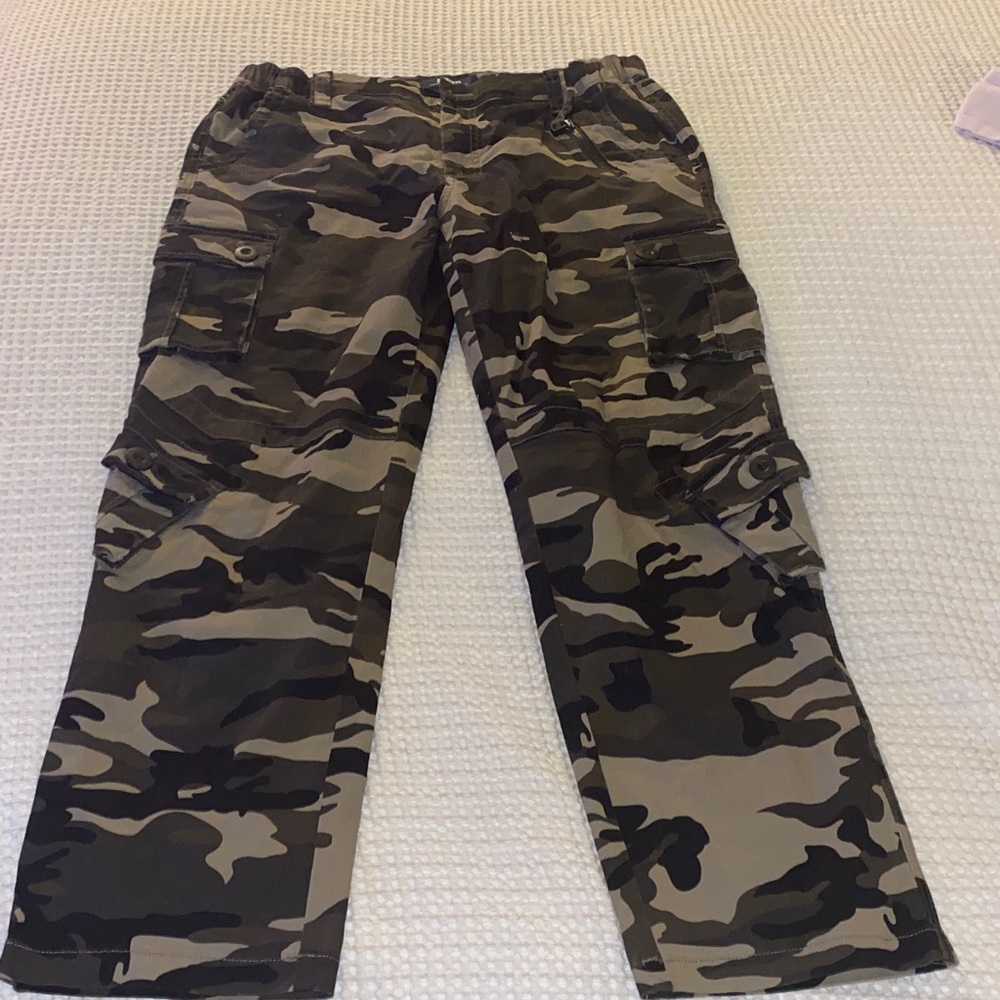 Camouflage Cargo Trousers